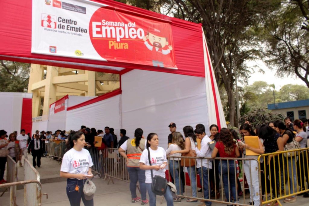 Semana del Empleo: ofrecerán más de 2,500 puestos de trabajo en Piura
