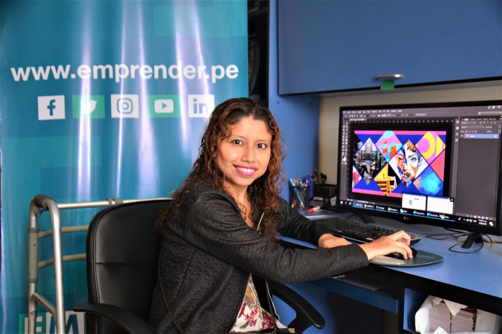 Anaiz Jiménez, diseñadora publicitaria: «Solo tú te pones los límites»