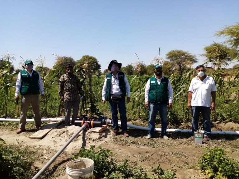 MINAGRI, AGRICULTOR, BERNAL, RIEGO