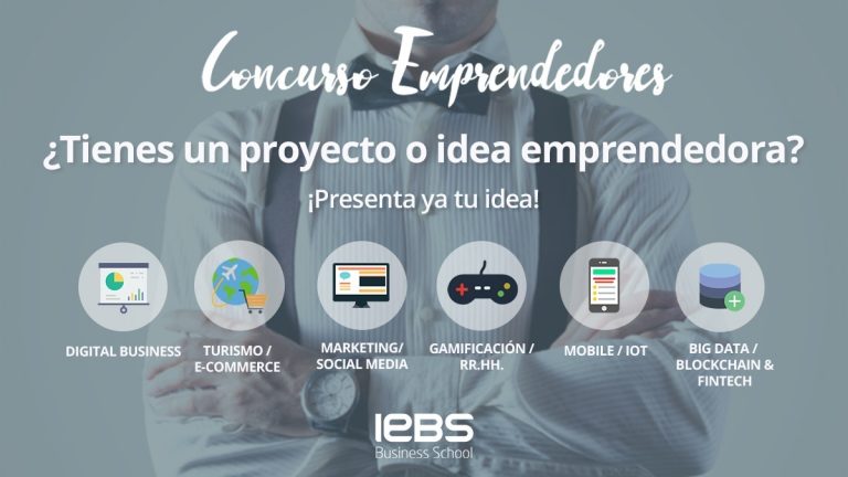 IEBS presenta una nueva edición del Concurso de Emprendedores 2020