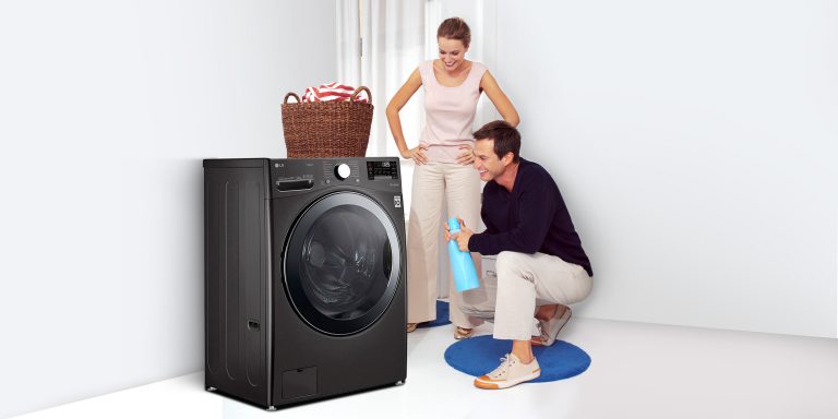 El beneficio de la inteligencia artificial de las lavadoras LG