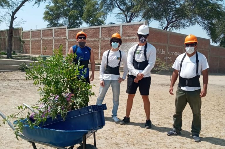 Jóvenes ambientalistas siembran árboles por todo Piura