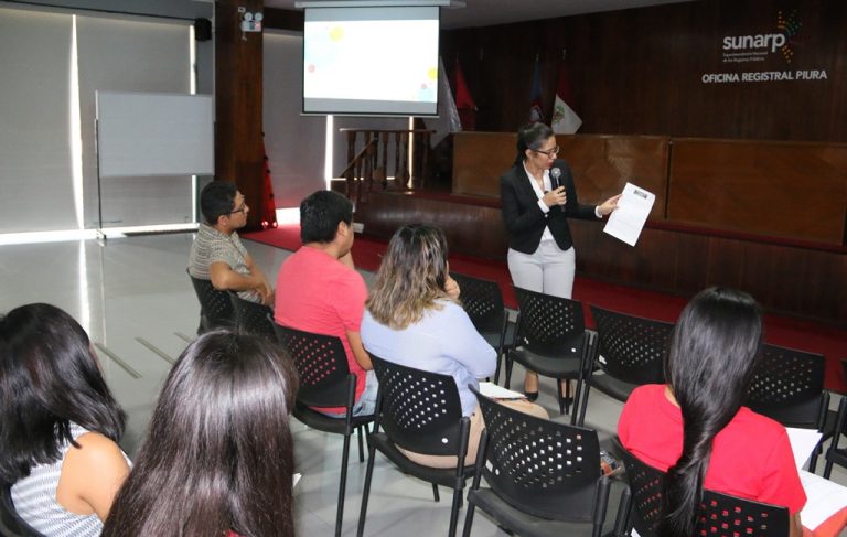 Sunarp Piura capacitará a empresarios y emprendedores
