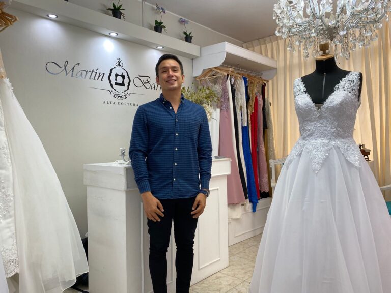 Martín Barreto, el diseñador estrella de las novias en Piura