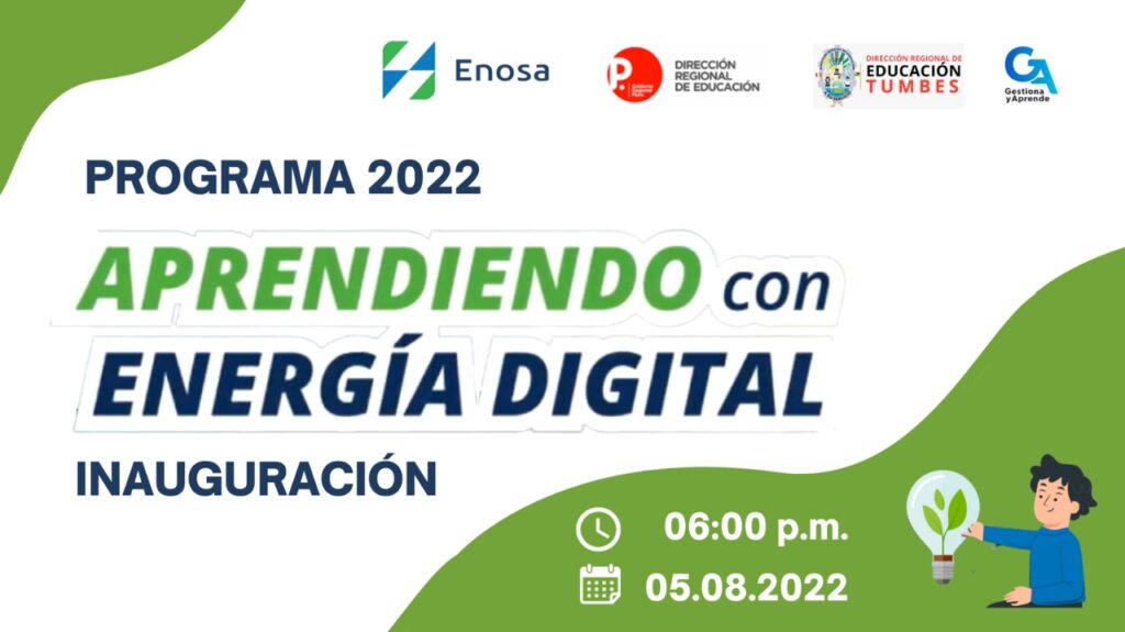 Profesores de Piura se beneficiarán con programa Aprendiendo con Energía Digital ofrecido por Enosa