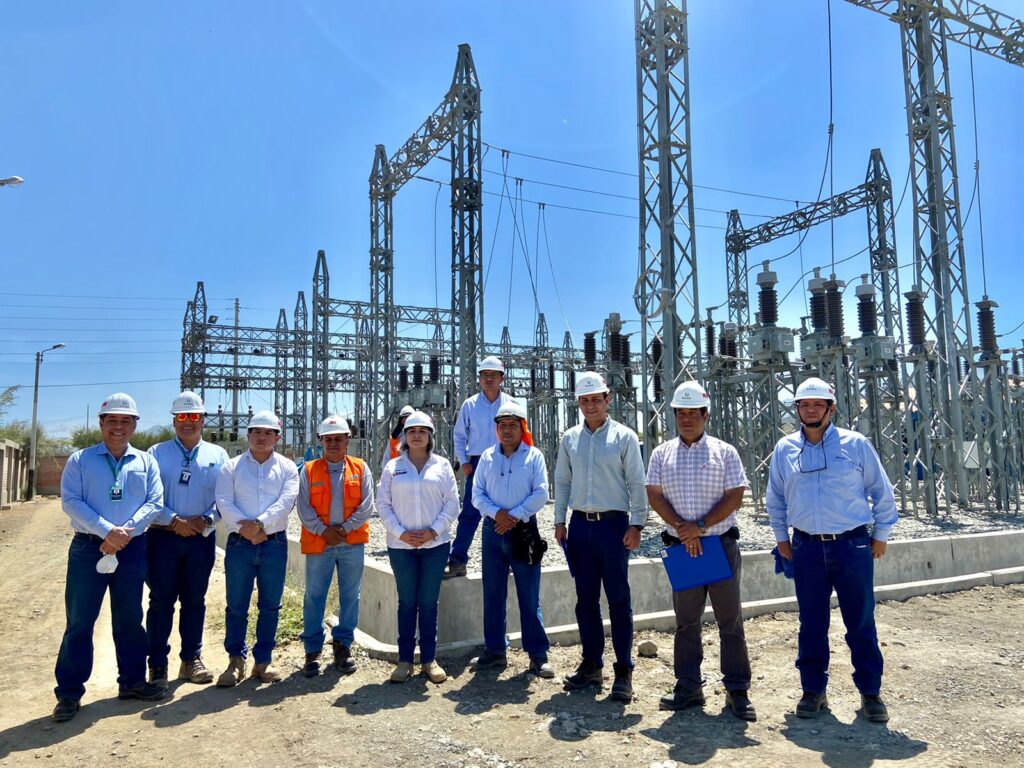 Ministra de Energía y Minas supervisó trabajos de prueba en la línea de transmisión Poechos – Las Lomas – Quiroz