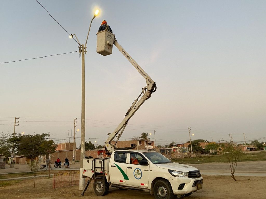 Enosa: más de 3 mil luminarias led se instalaron en avenidas, urbanizaciones y parques de Piura, Castilla y Veintiséis de Octubre