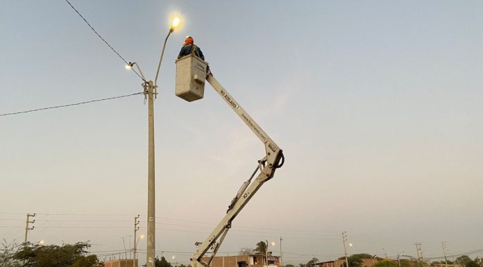 Enosa: más de 3 mil luminarias led se instalaron en avenidas, urbanizaciones y parques de Piura, Castilla y Veintiséis de Octubre