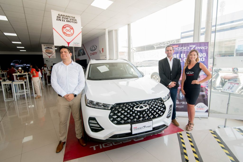 La camioneta Chery Tiggo 7 Pro llega al mercado piurano