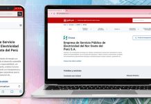 Página web de Enosa migró a plataforma GOB.PE/ Foto distriluz