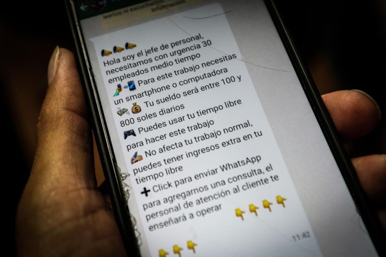 ¡Cuidado! Falsas ofertas laborales en WhatsApp esconden estafas y robo de datos