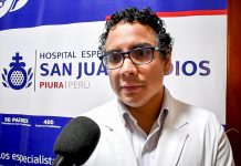 Salud mental/ Foto Diego Neyra, director del Hospital Especializado San Juan de Dios.