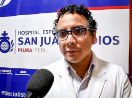 Salud mental/ Foto Diego Neyra, director del Hospital Especializado San Juan de Dios.