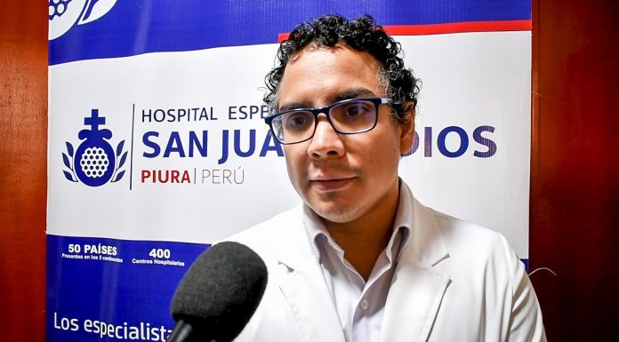 Salud mental/ Foto Diego Neyra, director del Hospital Especializado San Juan de Dios.