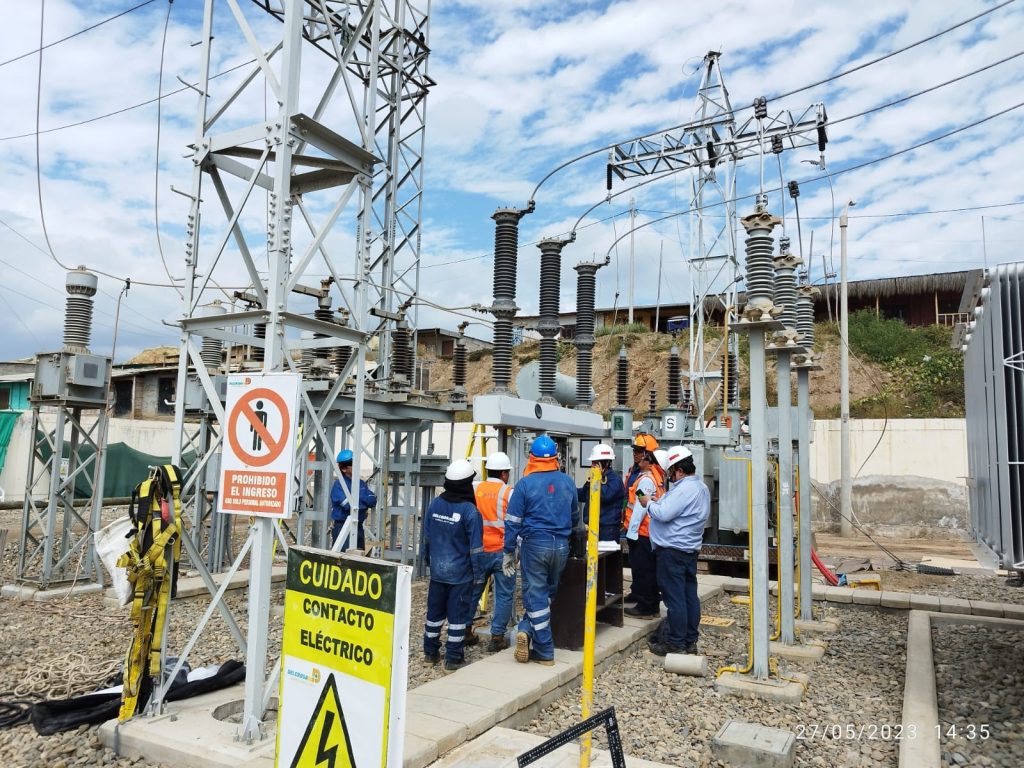 Enosa potencia suministro eléctrico en Máncora con nuevo transformador Enosa potencia suministro eléctrico en Máncora con nuevo transformador/ Foto Distriluz