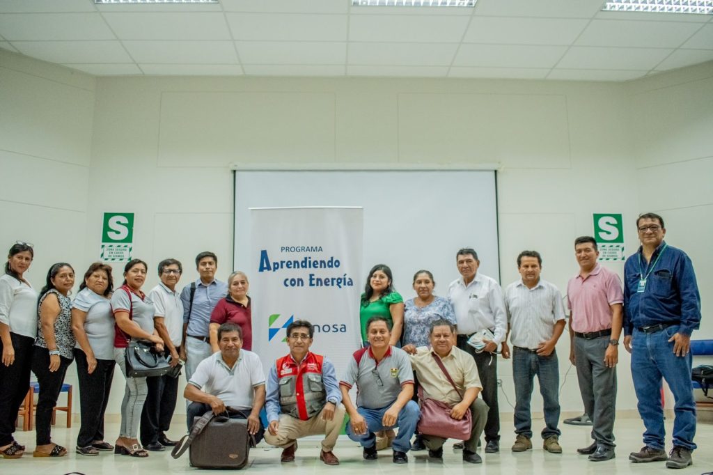 Enosa y DREP capacitaron a docentes de Sechura y La Unión sobre prevención de riesgos eléctricos