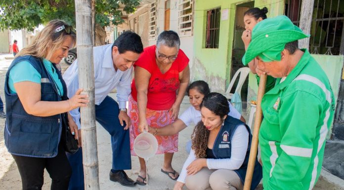 Enosa y Municipalidad de Veintiséis de Octubre revitalizan espacios en sector 31 de Enero/ Foto Distriluz