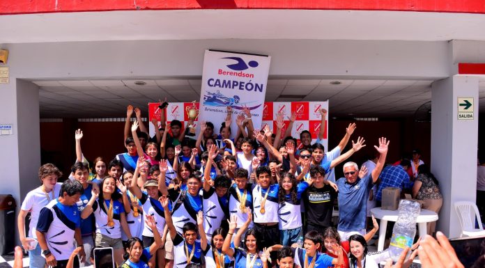 Club Berendson campeonó por tercera vez en la XVI Copa Internacional de Natación Club Grau 2023