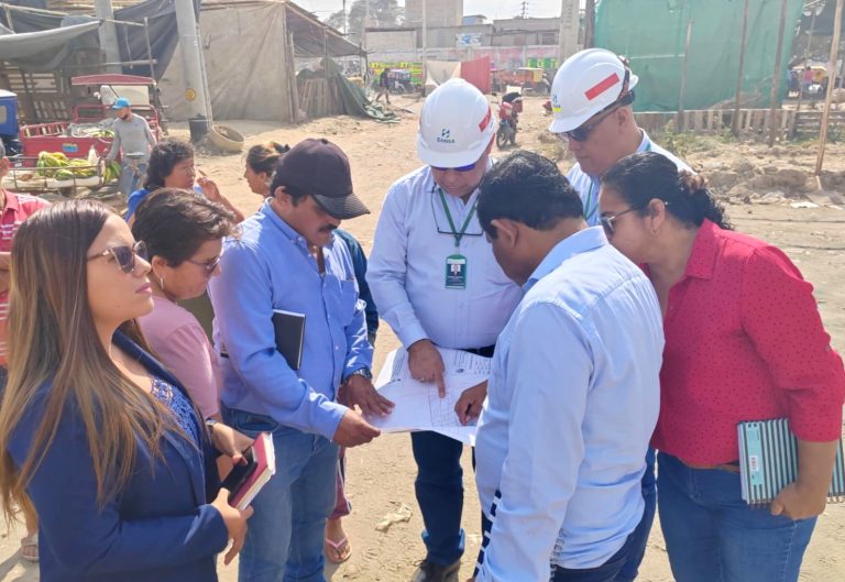 Enosa y Municipalidad de Sullana trabajan en conjunto para reforzar seguridad eléctrica en Av. Buenos Aires