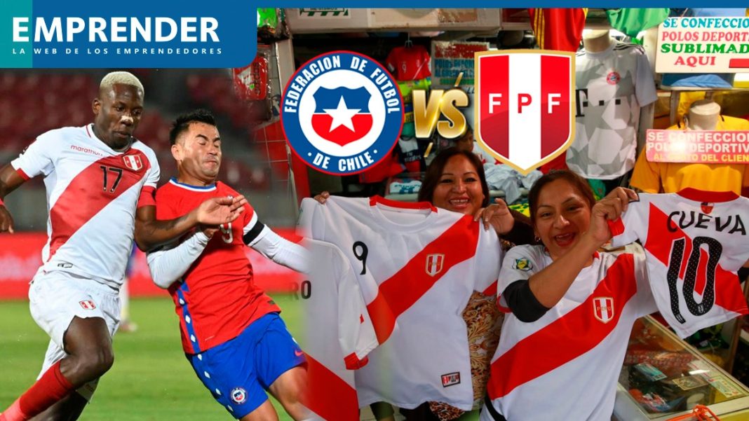 Perú vs Chile: Comerciantes de Gamarra proyectan vender más de 10 mil camisetas