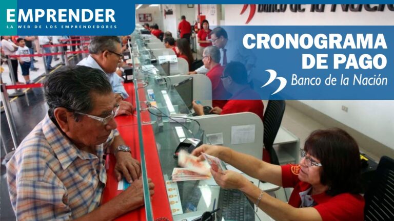 Cronograma de pagos Banco de la Nación Estas son las fechas de pago de sueldos y pensiones en diciembre