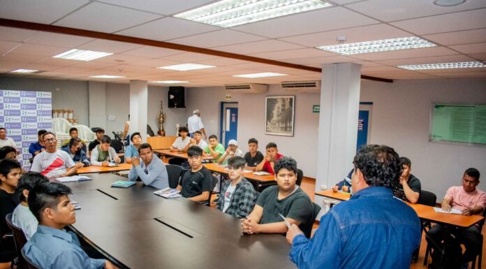 Enosa dictó curso sobre seguridad eléctrica a estudiantes del Instituto Almirante Miguel Grau