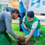 Enosa y Municipalidad de Veintiséis de Octubre siembran más de 100 algarrobos