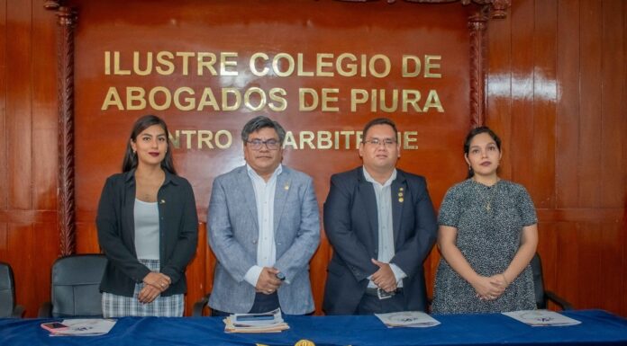El Ilustre Colegio de Abogados de Piura presenta su Centro de Arbitraje