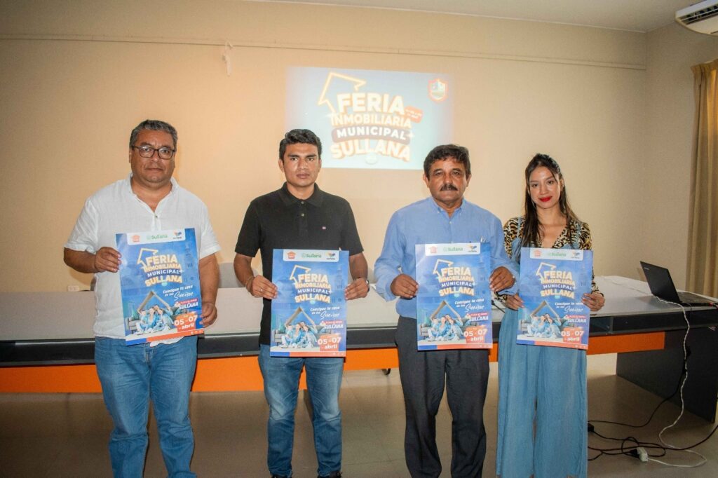 Sullana responde al déficit de viviendas con su primera Feria Inmobiliaria Municipal Sullana responde al déficit de viviendas con su primera Feria Inmobiliaria Municipal
