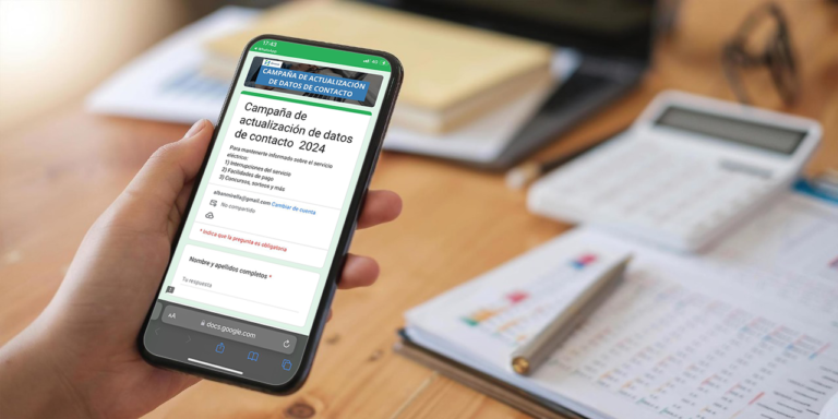 Enosa inicia campaña para registrar datos por canales digitales