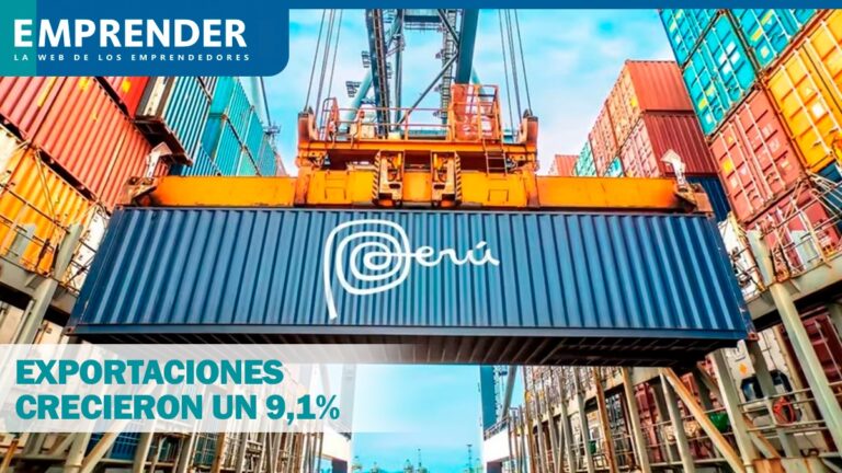 Exportaciones crecieron un 9,1 % según el Ministerio de Comercio Exterior y Turismo