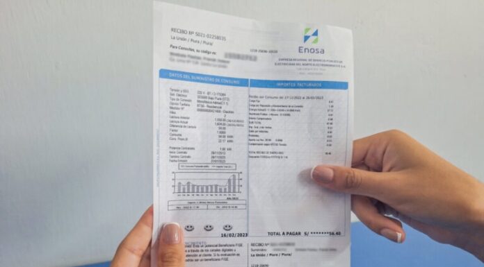 Enosa enseña cómo leer tu recibo de luz