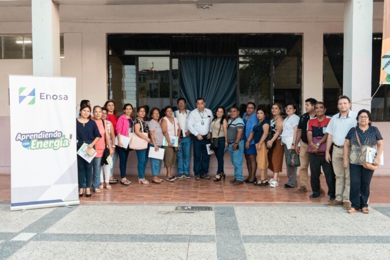 Docentes replicarán “Aprendiendo con Energía” en colegios