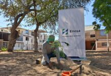 Enosa y la Municipalidad de Veintiséis de Octubre recuperan espacios públicos