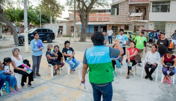 Enosa brinda capacitación a la comunidad para prevenir accidentes