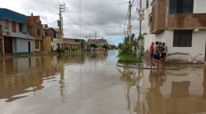 Piura 273 mil viviendas son vulnerables a sufrir inundaciones por lluvias