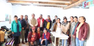 Huancabamba diseñador de modas capacita a artesanas de Sapalache