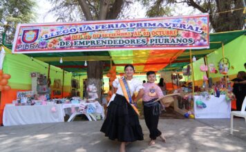 Realiza Feria Primaveral en el Parque Infantil para impulsar los emprendimientos piuranos