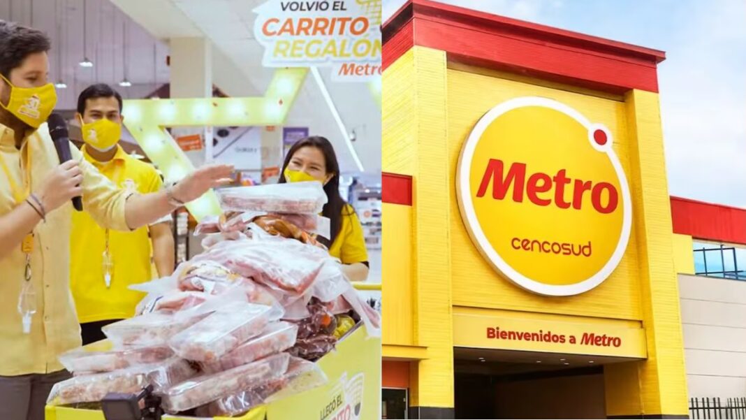 Supermercados Metro 2 minutos Carrito regalón