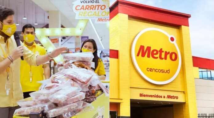 Supermercados Metro 2 minutos Carrito regalón