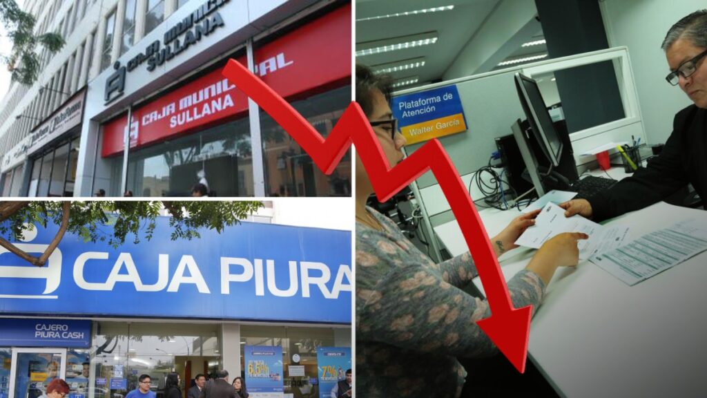¿Cuáles son las cajas y financieras ‘en rojo’ que acumulan pérdidas por S/47 millones? cajas y financieras en rojo