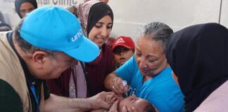 Clubes Rotarios de Piura participan en la campaña de vacunación contra la polio