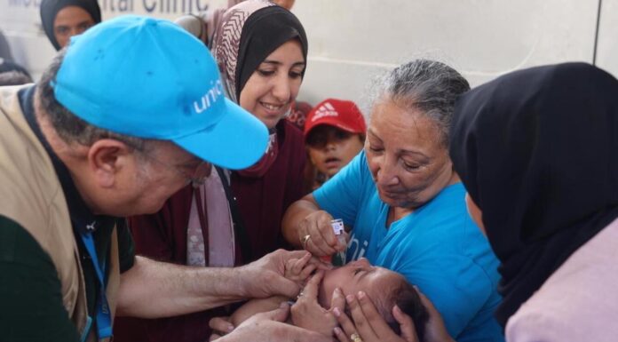 Clubes Rotarios de Piura participan en la campaña de vacunación contra la polio