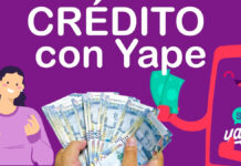 préstamos yape buen historia crediticio