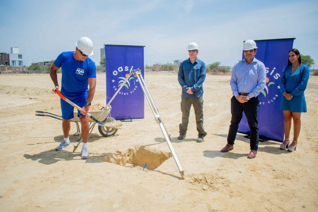 Oasis Country Club inicia su construcción con la colocación de la primera piedra Oasis Country Club inicia su construcción con la colocación de la primera piedra