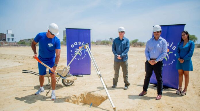 Oasis Country Club inicia su construcción con la colocación de la primera piedra