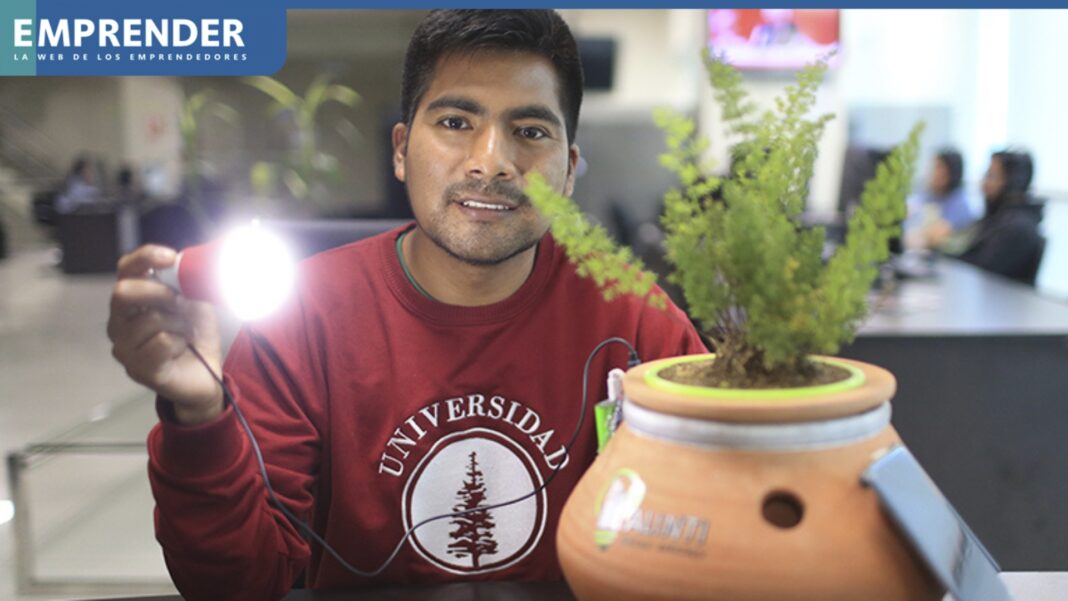 Hernán Asto: el peruano que produce energía a traves de las plantas