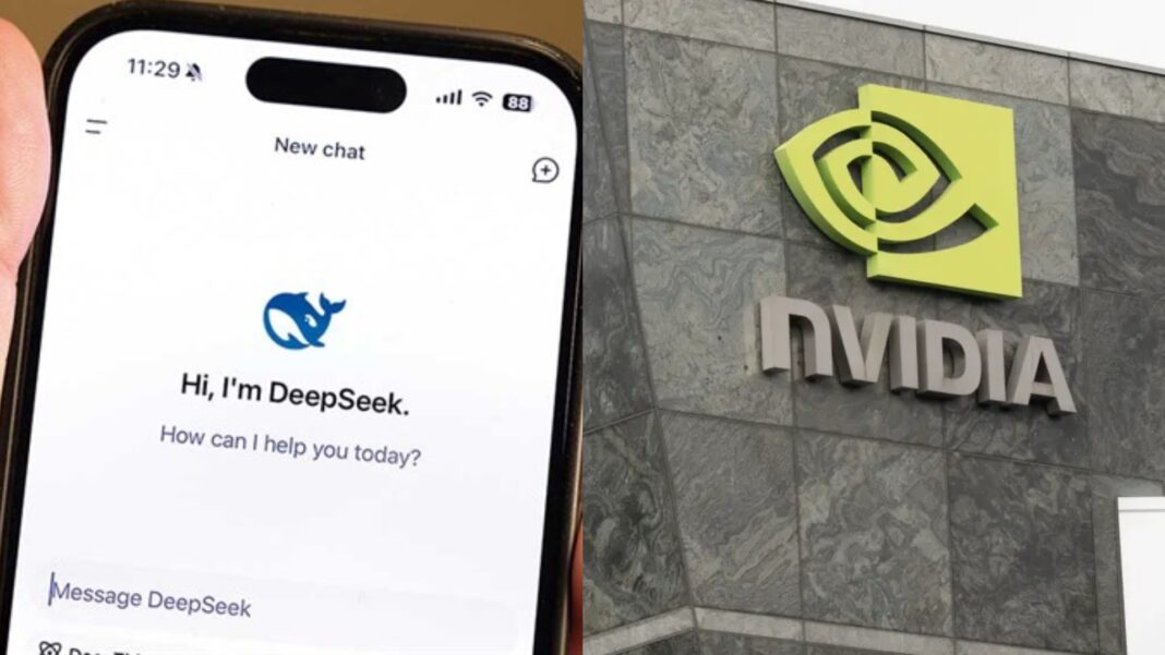 Nvidia pierde casi 600,000 millones de dólares en Wall Street tras irrupción de DeepSeek