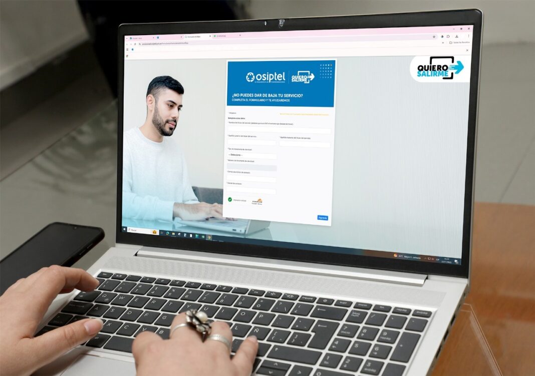 Quiero salirme: OSIPTEL habilita formulario digital para ayudar a usuarios con la baja de sus servicios de telecomunicaciones