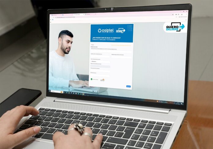 Quiero salirme: OSIPTEL habilita formulario digital para ayudar a usuarios con la baja de sus servicios de telecomunicaciones Quiero salirme: OSIPTEL habilita formulario digital para ayudar a usuarios con la baja de sus servicios de telecomunicaciones